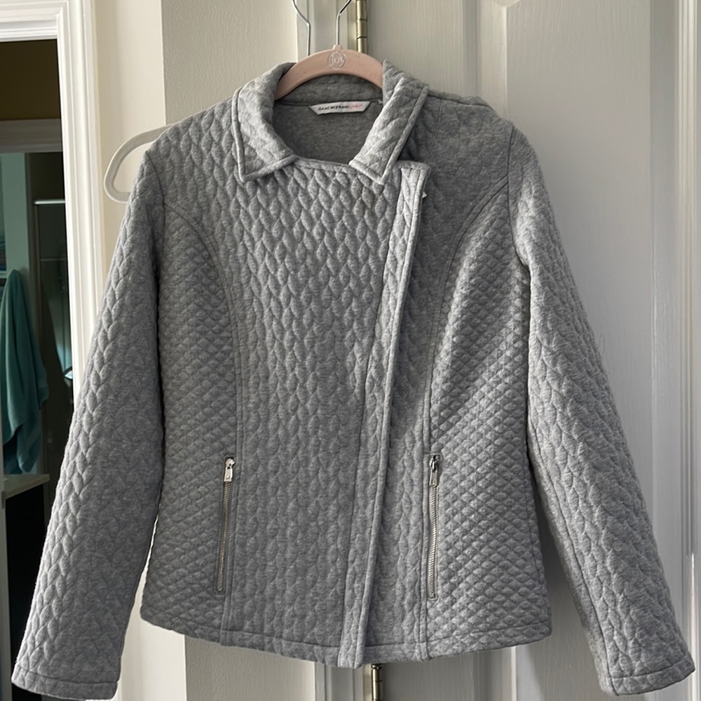 Isaac quilted Moto jacket